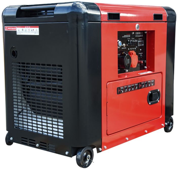 Генератор дизельний Vitals Master EST 7.0dsat dual power + ATS 230/400В, 7.0/7.5кВт, електростартер, 158кг