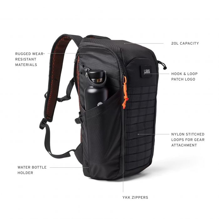 Рюкзак UAG Civilian Backpack для ноутбуків до 16", Black/Orange