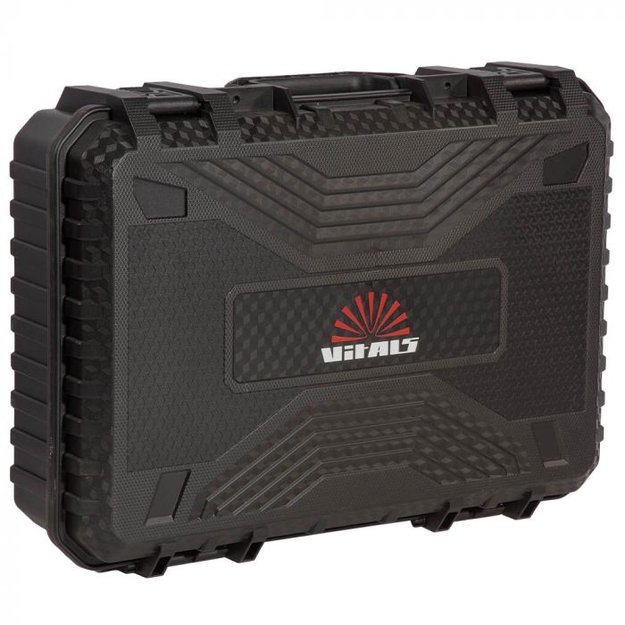 Набір акумуляторних інструментів Vitals Master COMBO KIT 3.1 18В модулі шурупокрута перфоратора шліфмашини акб 1х2А·год 1х4А·год ЗП кейс