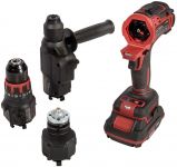 Набір акумуляторних інструментів Vitals Master COMBO KIT 3.1 18В модулі шурупокрута перфоратора шліфмашини акб 1х2А·год 1х4А·год ЗП кейс