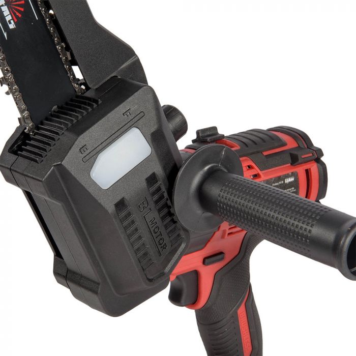 Набір акумуляторних інструментів Vitals Master COMBO KIT 3.1 18В модулі шурупокрута пилки ланцюгової шліфмашини акб 1х2А·год 1х4А·год ЗП кейс