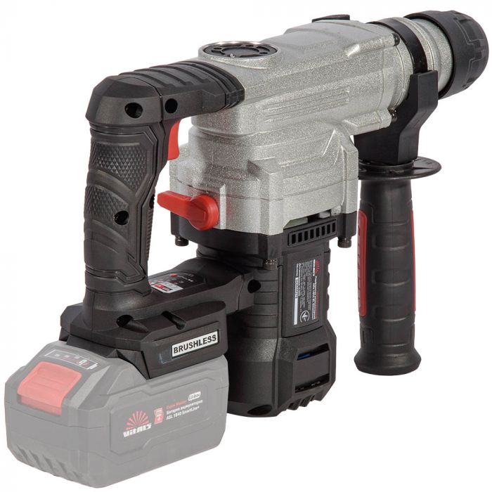Перфоратор акумуляторний Vitals Professional ARa 1845 BL SmartLine+ 18В 4.5Дж 0-3800уд/хв 0-760об/хв 5.4кг без АБК та ЗП