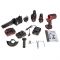 Набір акумуляторних інструментів Vitals Master COMBO KIT 4.1 18В модулі шурупокрута перфоратора пилки ланцюгової шліфмашини акб 1х2А·год 1х4А·год ЗП кейс
