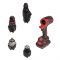 Набір акумуляторних інструментів Vitals Master COMBO KIT 4.2 18В модулі шурупокрута перфоратора гайковерта шліфмашини акб 1х2А·год 1х4А·год ЗП кейс