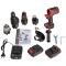 Набір акумуляторних інструментів Vitals Master COMBO KIT 4.2 18В модулі шурупокрута перфоратора гайковерта шліфмашини акб 1х2А·год 1х4А·год ЗП кейс