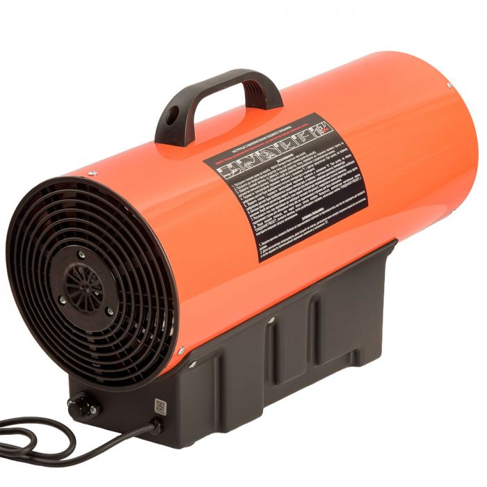 Теплова гармата газова Vitals GH-504t, 50кВт, 650м3/год, помаранчевий, 6кг