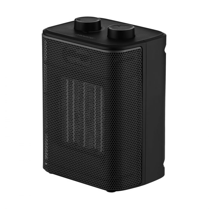 Тепловентилятор ARDESTO FHC-M2000BLSS 20м2, 2000Вт, мех. упр-ння, керам. нагрів. елемент, чорний