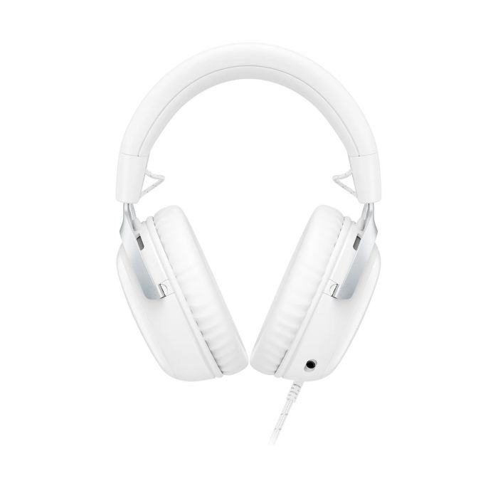Гарнітура ігрова HyperX Cloud III, mini-jack/USB-A/USB-C, 1.2м/1.3м, білий