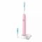 Щітка зубна електр. Philips, Sonicare For Kids Smart, насадок-2, дорожній футляр, 2 наклейси, рожений