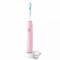 Щітка зубна електр. Philips, Sonicare For Kids Smart, насадок-2, дорожній футляр, 2 наклейси, рожений