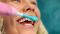 Щітка зубна електр. Philips, Sonicare For Kids Smart, насадок-2, дорожній футляр, 2 наклейси, рожений