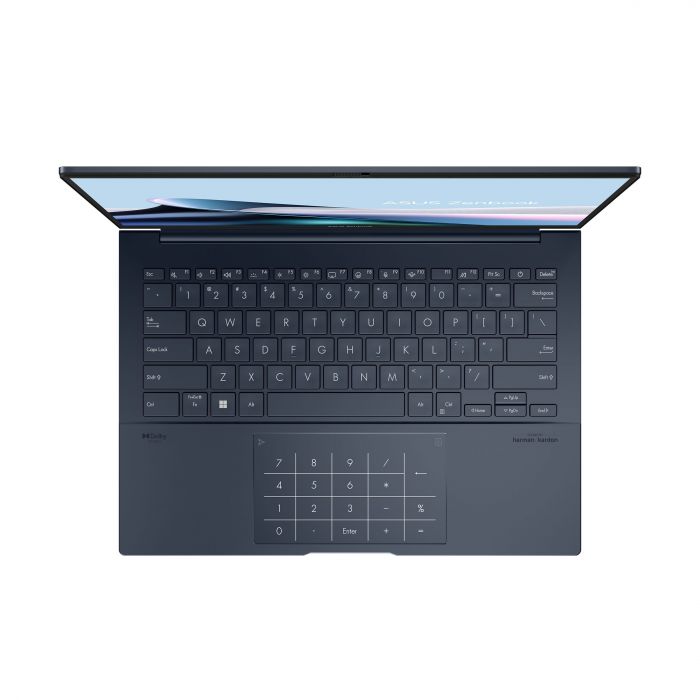 Ноутбук ASUS Zenbook 14 UX3405CA-ST1261 14" 3K OLED, Intel Ultra 5 225H, 16GB, F1TB, UMA, NoOS, Блакитний