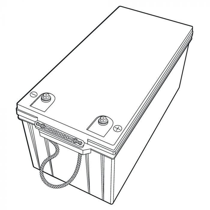 Батарея акумуляторна Vitals ALFP24100ab 24В 100А·год 2560Вт·год LiFePO4 19.8кг