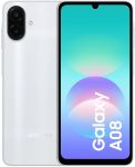 Смартфон Samsung Galaxy A08 (A085) 6.7" 4/128ГБ, 2SIM, 6000мА•год, сріблястий