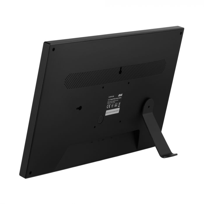 Цифрова фоторамка 2E DPF15-BK 15.6", IPS, FHD, 1GB, 32GB, динаміки 2x2Вт, ПЗ Frameo, сенсорний екран, WiFi, чорна