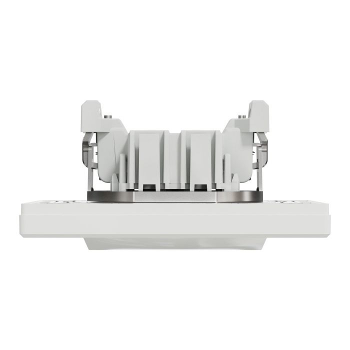 Вимикач 1-клавішний Schneider Electric, Asfora (білий, самозажимний)