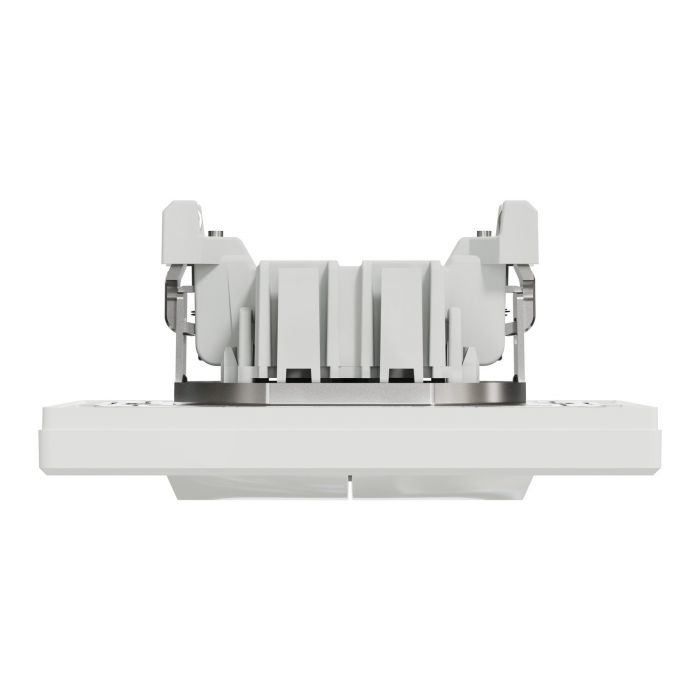 Вимикач 2-клавішний Schneider Electric, Asfora (білий, самозажимний)