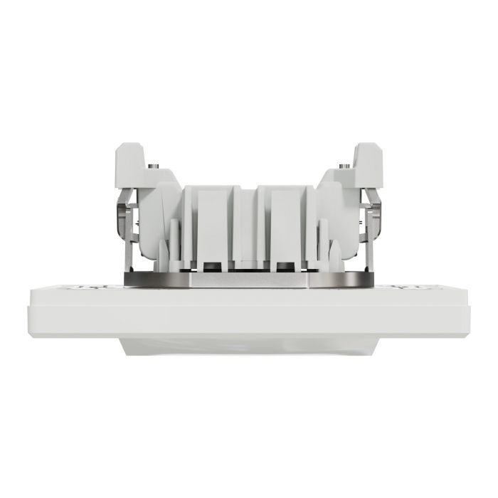 Перемикач 1-клавішний Schneider Electric, Asfora (білий, самозажимний)