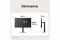 Монітор LG 27" 27G550B-B 2xHDMI, DP, Audio, IPS, 300Hz, 1ms, sRGB 99%, G-SYNC, FreeSync, Pivot, HDR10