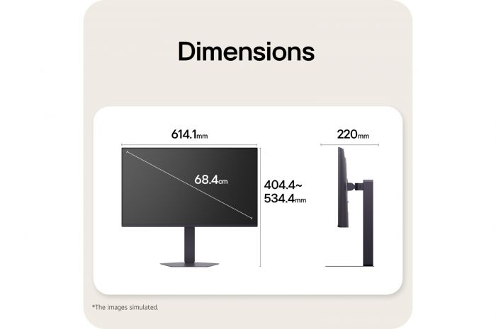 Монітор LG 27" 27G550B-B 2xHDMI, DP, Audio, IPS, 300Hz, 1ms, sRGB 99%, G-SYNC, FreeSync, Pivot, HDR10