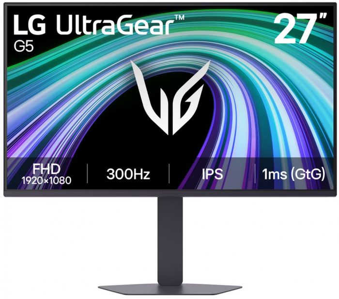 Монітор LG 27" 27G550B-B 2xHDMI, DP, Audio, IPS, 300Hz, 1ms, sRGB 99%, G-SYNC, FreeSync, Pivot, HDR10