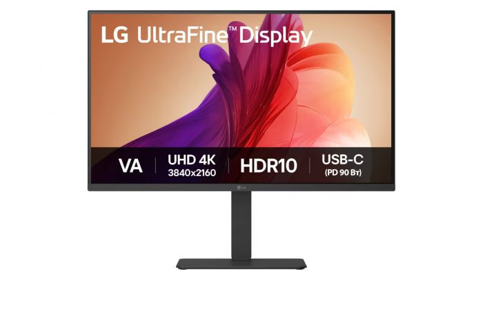 Монітор LG 31.5" 32U720A-B 2xHDMI, DP, USB-C, MM, VA, 3840x2160, DCI-P3 90%, Pivot, HDR10