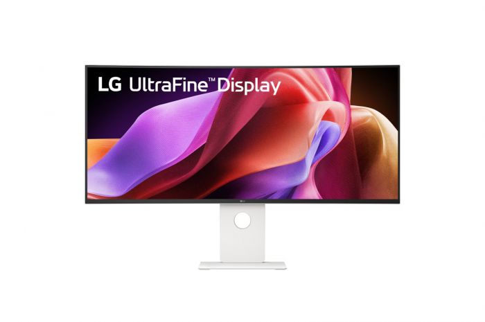 Монітор LG 39,7" 40U990A-W 2xHDMI, DP, USB-C, RJ-45, MM, IPS Black, 5120x2160, 120Hz, DCI-P3 99%, CURVED, FreeSync, HAS, HDR600
