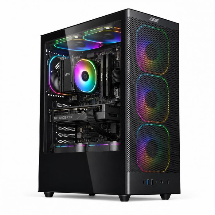 Комп’ютер персональний 2E Rational AMD R5-5600X, 32Gb, F1TB, NVD5060-8, A520, V8210B, 600W, FreeDos