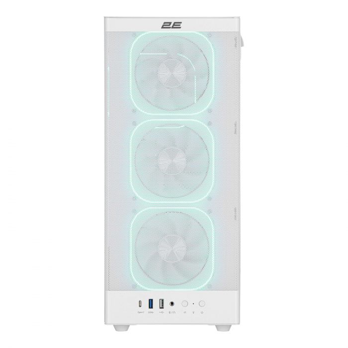 Комп’ютер персональний 2E Rational AMD R5-5600X, 32Gb, F1TB, NVD5060-8, A520, 2E-V8210W, 600W, FreeDos, білий