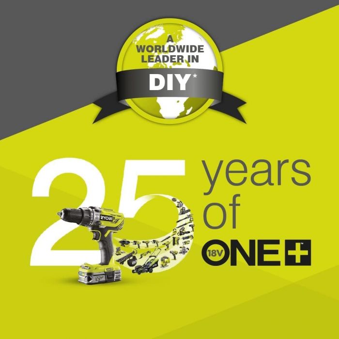 Набір акумулятора та зарядного пристрою Ryobi ONE+ RC18120A-242X 18В 1х2А·год 1х4А·год ЗП 2А