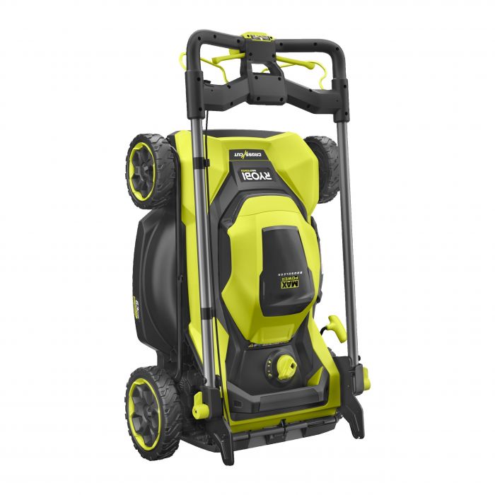 Газонокосарка акумуляторна Ryobi Max Power RY36LMXSP53B-160 36В акб 1х6А·год 53см 68л 25-100мм самохідна 30кг