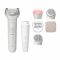 Епілятор Philips Series 9900 Skin LED дисковий, аккумул., пінцет.-32, волог.+сух., насадок-5, для обличчя, тілом; чохол, білий