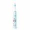 Щітка зубна електр. Philips, Sonicare For Kids, насадок-2, Bluetooth, наліпки, блакитний