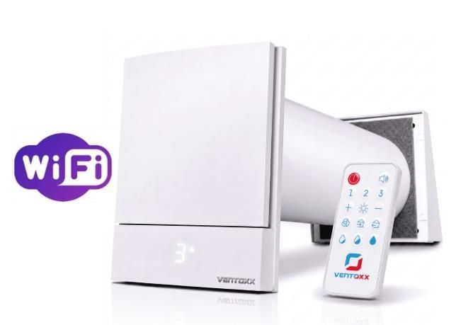 Рекуператор Ventoxx Harmony AeroMax Smart 0.75м  Wi-Fi  пульт ДК  LED-індикація захисна кришка