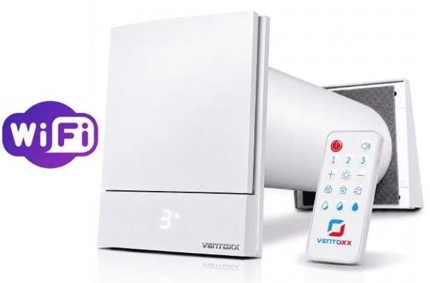 Рекуператор Ventoxx Harmony AeroMax Smart 0.75м  Wi-Fi  пульт ДК  LED-індикація захисна кришка