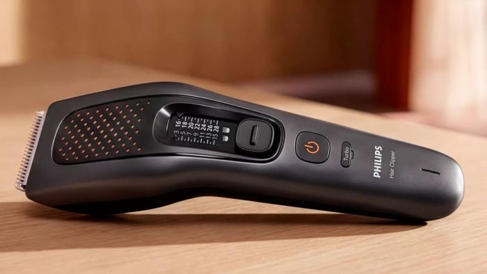 Машинка для стриження  Philips Series 7000, акум., роторний мотор, насадок-3, кейс, сталь, чорний