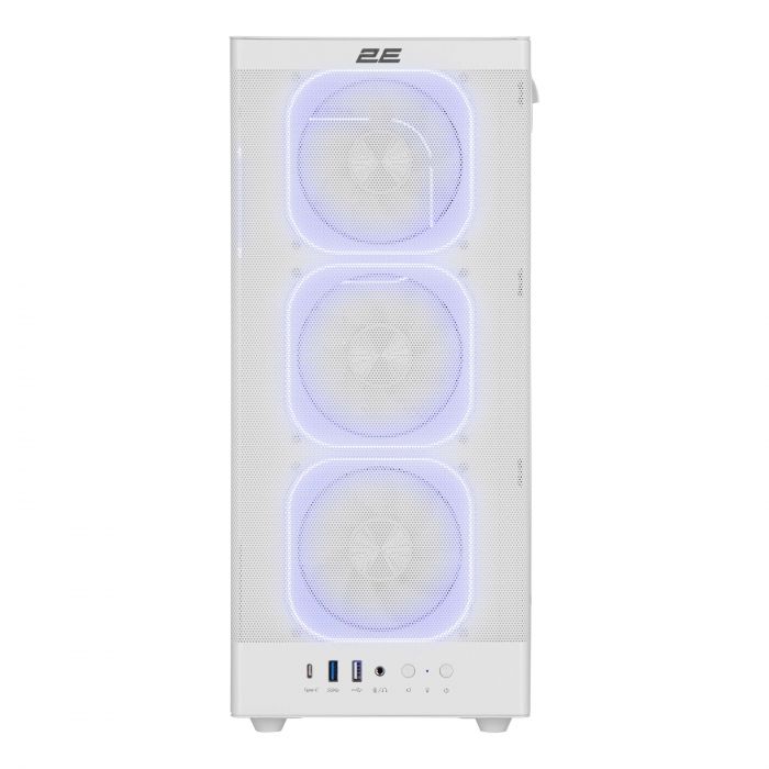 Комп’ютер персональний 2E Rational AMD R5-7500F, 16Gb, F512GB, NVD5060-8, A620, 2E-V8210W, 600W, FreeDos, білий