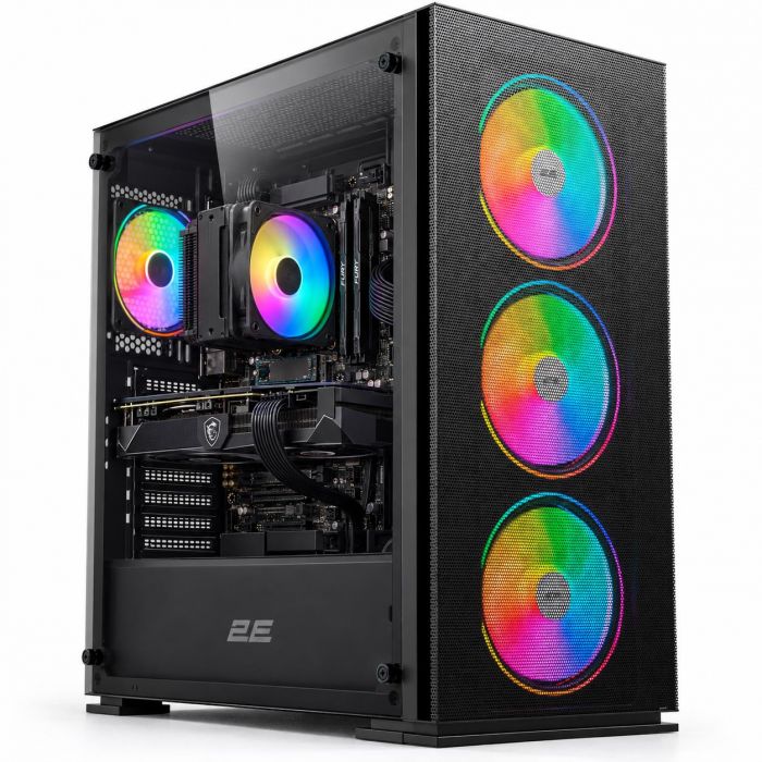 Комп’ютер персональний 2E Rational AMD R5-7500F, 32Gb, F1TB, NVD5070-12, B650, G3301N, 750W, Win11PE