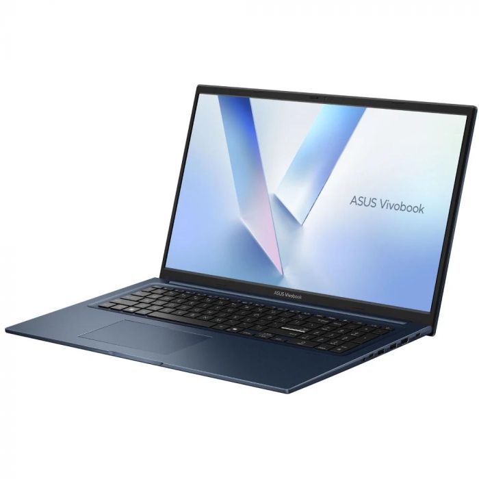 Ноутбук ASUS Vivobook 17 X1704MA-AU040 17.3" FHD IPS, Intel 3 304, 8GB, F512GB, UMA, NoOS, Блакитний