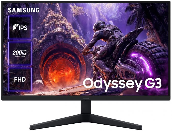Монітор Samsung 27" Odyssey G3 S27HG300 HDMI, DP, IPS, 200Hz, 1ms, FreeSync