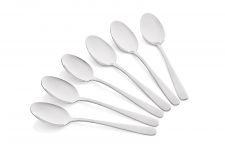 Набір чайних ложок Ardesto Black Mars Zenith 6 пр., нержавіюча сталь