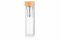 Термос скляний з подвійними стінками Ardesto, 450 мл, боросилікатне скло, бамбукова кришка