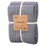 Плед Ardesto Pique 220x230см, 100% бавовна, сірий Плед Ardesto Pique 220x230см, 100% бавовна, сірий