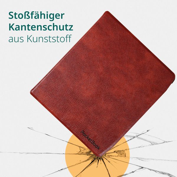 Чохол PocketBook 700_703K_710 Shell series, коричневий