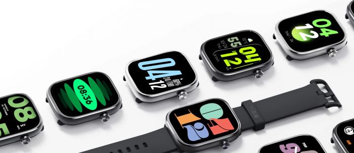 Смарт-годинник Mibro C4 51мм, 2.01", 240x296, BT 5.3, 2 ATM, темно-сірий