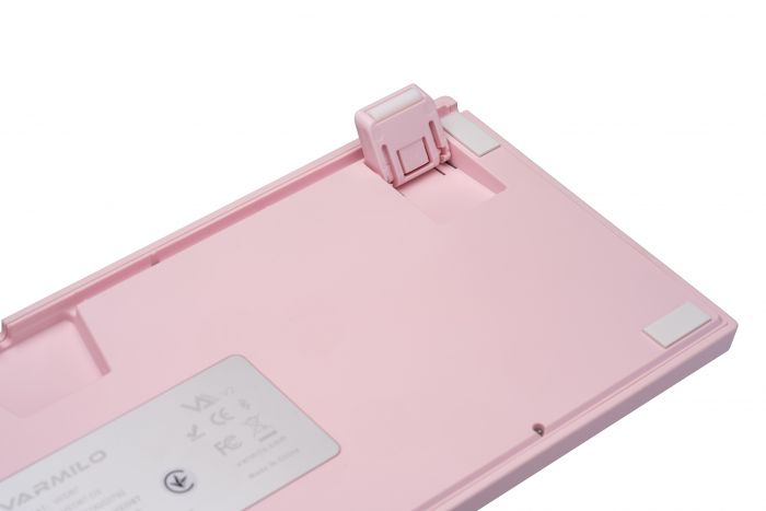 Клавіатура механічна Varmilo VEM87 Dreams On Board 87Key, EC V2 Rose, USB-A, EN/UKR, White Led, рожевий