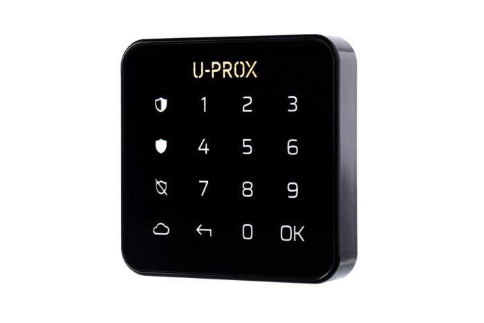 Бездротова сенсорна клавіатура U-Prox Keypad G1 Black, 1 група, бездротовий, чорний