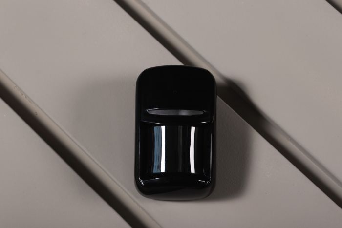 Датчик руху та розбиття скла типу "штора" U-Prox PIR Combi VB Black, бездротовий, чорний