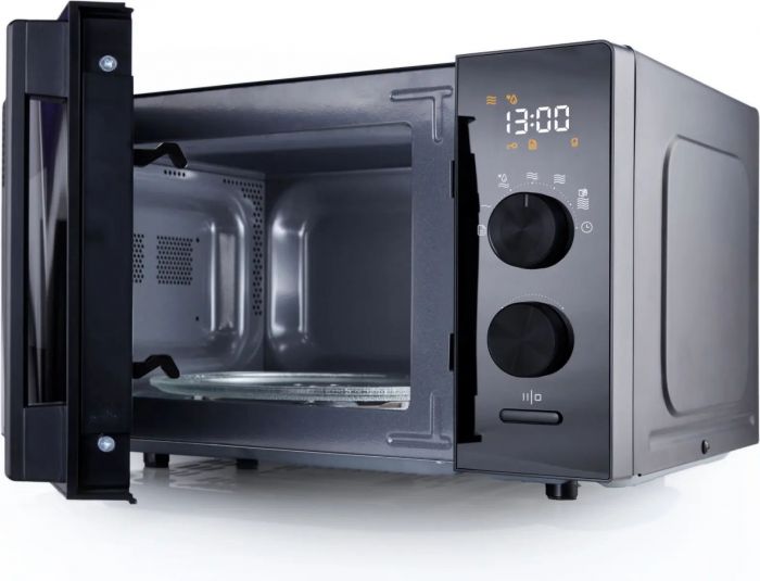 Мікрохвильова піч Gorenje, 20л, електр. керув., 800Вт, дисплей, 20 програм, інвертор, чорний