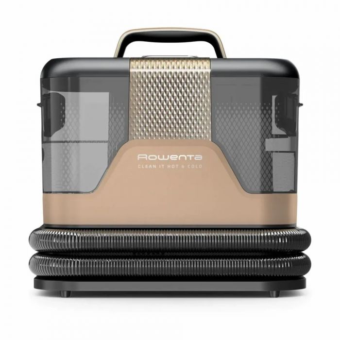Пилосос Rowenta миючий Clean It Hot & Cold, 1150Вт, конт пил -1,5л, вода -2,3л, 13500 Па, 4 насадки, чорно-золотий